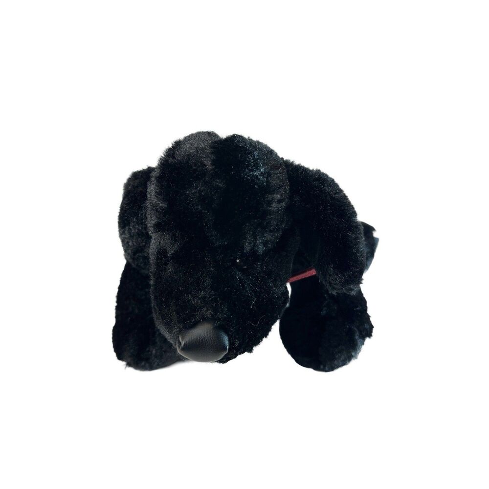 Ganz Webkinz HM136 Realistic Black Labrador Puppy Dog Stuffed Animal Plush Toy
